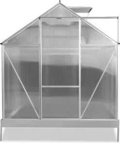 FUXTEC Tuinkas 5,9m² - Broeikas - Kweekkas - Hobbykas - Aluminium/holle Kamerplaat - FX-GWH159 26 FUXTEC Tuinkas 5,9m² - Broeikas - Kweekkas - Hobbykas - Aluminium/holle Kamerplaat - FX-GWH159 -Bloem Garden Verkoop 1001x1200