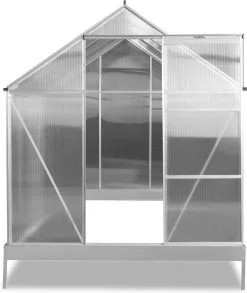 FUXTEC Tuinkas 5,9m² - Broeikas - Kweekkas - Hobbykas - Aluminium/holle Kamerplaat - FX-GWH159 23 FUXTEC Tuinkas 5,9m² - Broeikas - Kweekkas - Hobbykas - Aluminium/holle Kamerplaat - FX-GWH159 -Bloem Garden Verkoop 1010x1200 1