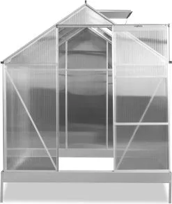 FUXTEC Tuinkas 3,6m² - Broeikas - Kweekkas - Hobbykas - Aluminium/holle Kamerplaat - FX-GWH136 -Bloem Garden Verkoop 1010x1200 5