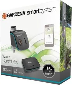 GARDENA - Smart Water Control Set Besproeiingscomputer - 1min Tot 10u - 6 Besproeiingen Per Dag -Bloem Garden Verkoop 1015x1200
