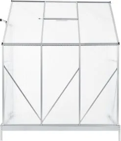 Juskys Aluminium Zijkas Kweekkas Wandkas, Broeikas Kas -Bloem Garden Verkoop 1037x1200