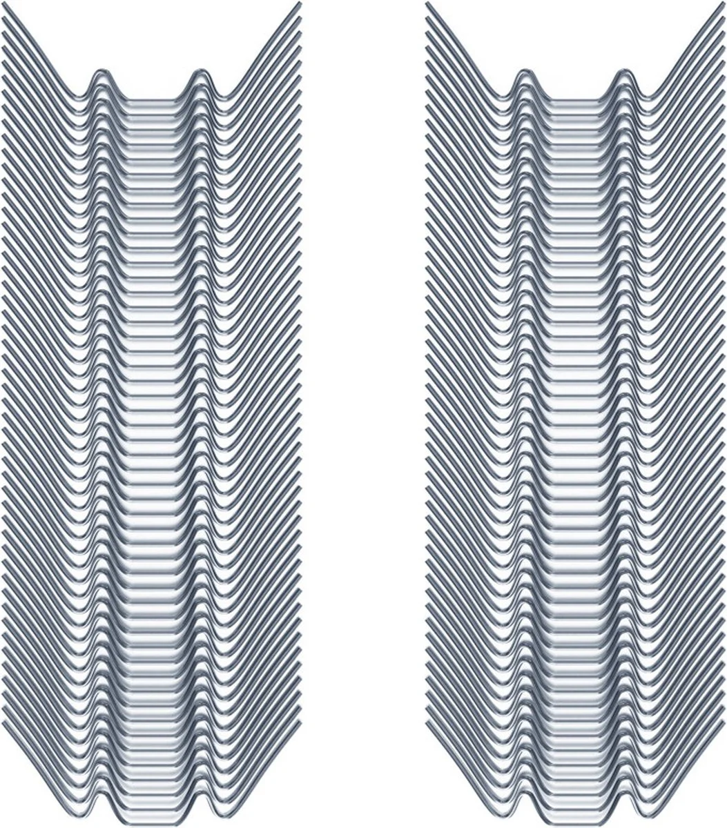 Deuba Broeikas Glasklemmen – 100 Stuks 85x30mm – RVS Zilver 8 Deuba Broeikas Glasklemmen – 100 Stuks 85x30mm – RVS Zilver - Afbeelding 8