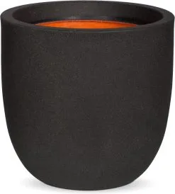 Capi Europe - Bloempot Bol Smooth NL - 35x34 - Zwart - Voor Binnen En Buiten - KBL932 -Bloem Garden Verkoop 1081x1200 1