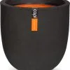 Capi Europe - Bloempot Bol Smooth NL - 43x41 - Zwart - Voor Binnen En Buiten - KBL933