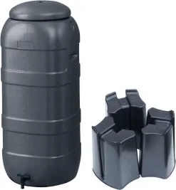 Harcostar Regenton Rainsaver Antraciet 100 Liter + Voet
