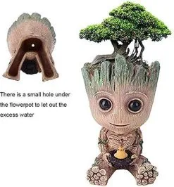 Hawwa 's Shop Grootted Planter Pot Baby Bloempot Met Chick -Bloem Garden Verkoop 1113x1200