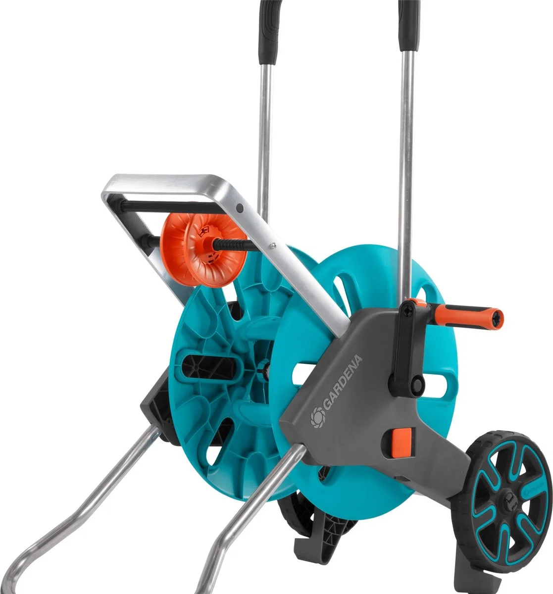 GARDENA - AquaRoll M CleverRoll Easy Slangenwagen - Maximaal 60 Meter - Inklapbare Zwengel 11 GARDENA - AquaRoll M CleverRoll Easy Slangenwagen - Maximaal 60 Meter - Inklapbare Zwengel - Afbeelding 11