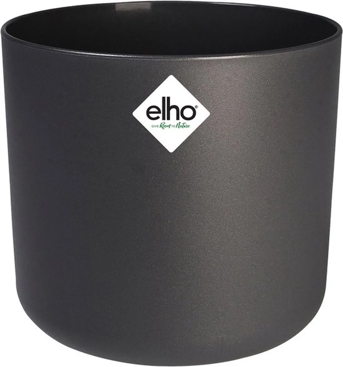 Elho B.for Soft Rond 30 - Bloempot Voor Binnen - Ø 29.5 X H 27.6 Cm - Antraciet 3 Elho B.for Soft Rond 30 - Bloempot Voor Binnen - Ø 29.5 X H 27.6 Cm - Antraciet - Afbeelding 3