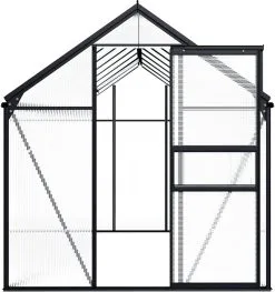 VidaXL Broeikas 1,33 M² Aluminium Antracietkleurig 27 VidaXL Broeikas 1,33 M² Aluminium Antracietkleurig -Bloem Garden Verkoop 1129x1200 13