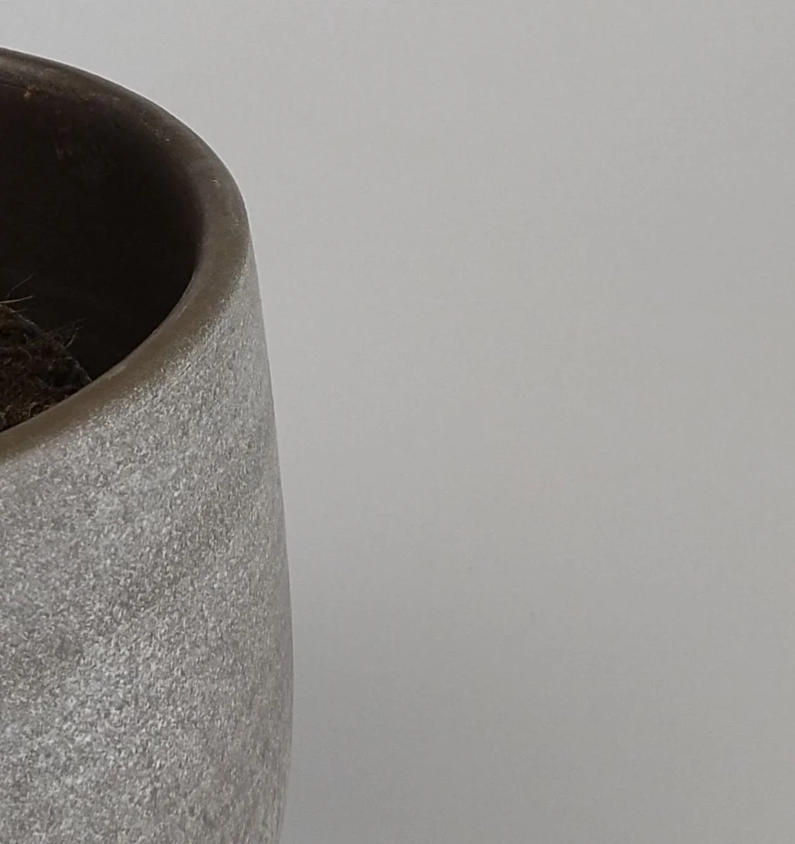 Merkloos Pot Esra Mystic Grey Bloempot Binnen 22 Cm 2 Merkloos Pot Esra Mystic Grey Bloempot Binnen 22 Cm - Afbeelding 2