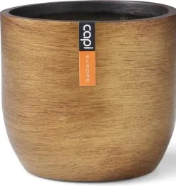 Capi Europe - Bloempot Bol Retro - 23x21 - Goud - Bloempot Voor Binnen - BRTG134 -Bloem Garden Verkoop 1131x1200 1