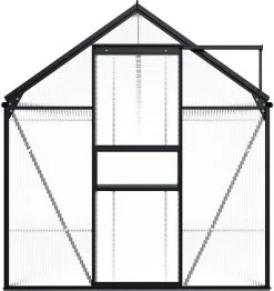 VidaXL Broeikas 1,33 M² Aluminium Antracietkleurig 26 VidaXL Broeikas 1,33 M² Aluminium Antracietkleurig -Bloem Garden Verkoop 1132x1200 13