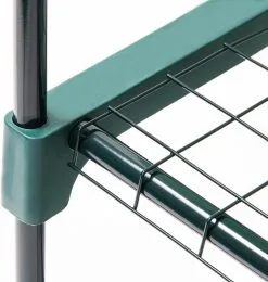 Relaxdays Kas Met Wielen - Tuinkas 3 Etages - Broeikas Kweekkas Tuin / Balkon 130 Cm Hoog - PE -Bloem Garden Verkoop 1141x1200 2