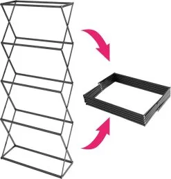 Tectake - Verticaal Plantenrek Met 4 Bakken - 403445 -Bloem Garden Verkoop 1144x1200 1