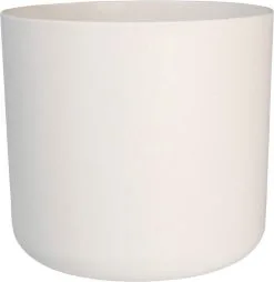 Elho B.for Soft Rond 30 - Bloempot Voor Binnen - Ø 29.5 X H 27.6 Cm - Wit