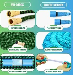 MD-Goods ® Super Sterk Uitrekbare Tuinslang Tot 30 Meter + GRATIS Tas En Koppelstuk - Tuinsproeier - Tuin Besproeien - Waterslang - Sproeikop - Groen - Flexibel Elastisch 10 MD-Goods ® Super Sterk Uitrekbare Tuinslang Tot 30 Meter + GRATIS Tas En Koppelstuk - Tuinsproeier - Tuin Besproeien - Waterslang - Sproeikop - Groen - Flexibel Elastisch -Bloem Garden Verkoop 1169x1200 6