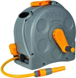 Hozelock Compact Enclosed Reel 2 In 1 - 25 Meter - Slangbox En Muurhaspel In één - Grijs -Bloem Garden Verkoop 1173x1200 3