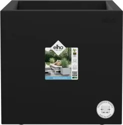 Elho Vivo Next Vierkant 40 - Plantenbak Voor Binnen & Buiten - Ø 39.0 X H 37.9 Cm - Zwart/Living Black -Bloem Garden Verkoop 1176x1200 4