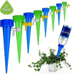 No Stress Products 12 Stuks Plant Bewateringssysteem | Waterdruppelaar | Druppelsysteem |Bewateringssysteem | Bewateringsyteem Watergeefsysteem | Plantenbol | Automatische Gieter | Water Druppelaar | Druppel Systeem | Water Geef Systeem | Plantenbol | -Bloem Garden Verkoop 1176x1200 9