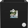 Elho Vivo Next Vierkant 30 - Plantenbak Voor Binnen & Buiten - Ø 29.5 X H 29.5 Cm - Zwart/Living Black