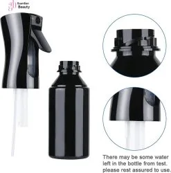 Merkloos Sibel Extreme Mist Verstuiver 160ml Zwart En Wit| Professional Hairdressing Plastic Fine Mist Spray Bottle - 2 Stucks -Bloem Garden Verkoop 1184x1200 1