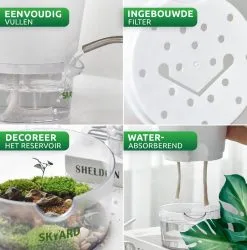 SKYARD® 3 Stuks Zelfwaterende Bloempot Maat M – Milieuvriendelijk Watergeefsysteem Kamerplanten – Zelfwatergevende Pot – Bloempot Met Waterreservoir – Selfwatering Pot – Wit 12 SKYARD® 3 Stuks Zelfwaterende Bloempot Maat M – Milieuvriendelijk Watergeefsysteem Kamerplanten – Zelfwatergevende Pot – Bloempot Met Waterreservoir – Selfwatering Pot – Wit -Bloem Garden Verkoop 1186x1200