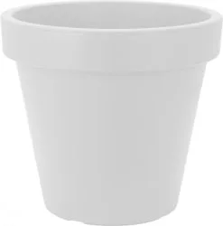 Nampook Relaxwonen - Bloempot Classic 40 Cm Kunststof Wit