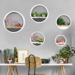 Simple Solutions Ronde Muur Plantenbak Zwart - Decoratie - Planten - Interieur - Bloemen - Woondecoratie - Muurbekleding - 8 Simple Solutions Ronde Muur Plantenbak Zwart - Decoratie - Planten - Interieur - Bloemen - Woondecoratie - Muurbekleding - -Bloem Garden Verkoop 1191x1200