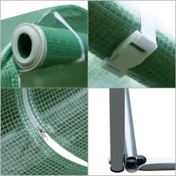 Diferza™ Kas 300x200x190 Cm, Foliekas Wintervast, Tomatenhuis Met Deur 6 Ramen -Bloem Garden Verkoop 1197x1200 10