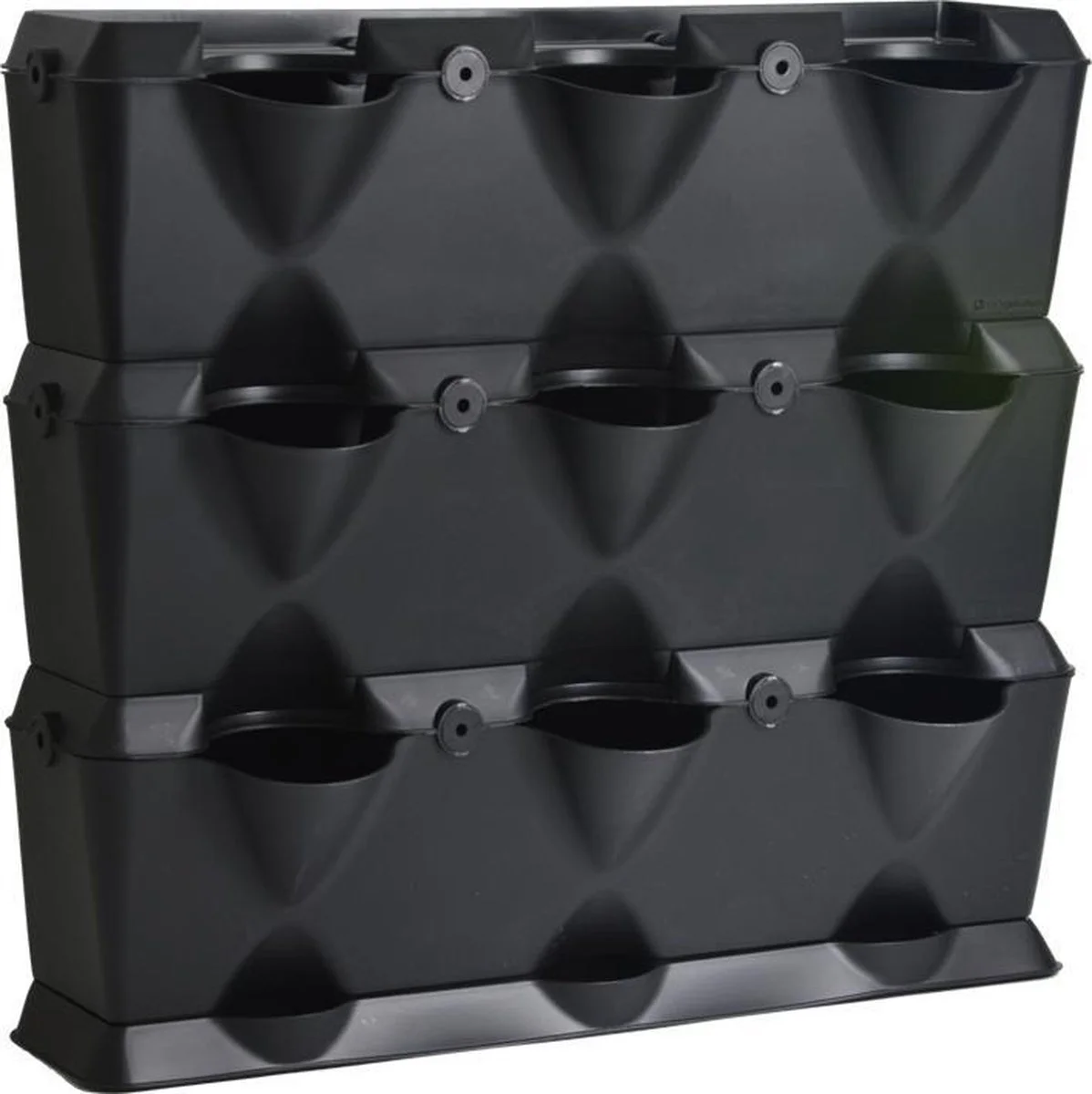 Minigarden® Minigarden Vertical Verticale Tuin - Zwart 1 Minigarden® Minigarden Vertical Verticale Tuin - Zwart