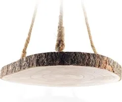 Merkloos Plantenhanger Boomstam Schijf | 30-35cm | Handgemaakt | Planten-houder / Hang-plant | Planten Accessoires | Decoratie Houten Hang Plank | -Bloem Garden Verkoop 1200x1007 1