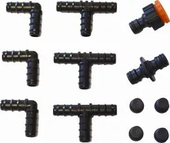 Meisterhome ® - 30 Meter - Druppelslang - Druppelsystemen - Zweetslang - Bewatering - Bewateringssysteem - Druppelsysteem - Irrigatie Set - 70% Waterbesparing - Druppelaars - Tuin, Gras, Planten - Met 38 Hulpstukken Voor Vast Zetten En Verlengen -Bloem Garden Verkoop 1200x1014 2