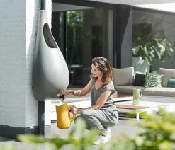 Elho Pure Raindrop 70L - Geel/Oker -Bloem Garden Verkoop 1200x1028 1