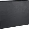EDA Plantenbak - Bloembak - 46L - 78,5 X 29,5 X 60 Cm - Antraciet