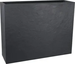 EDA Plantenbak - Bloembak - 46L - 78,5 X 29,5 X 60 Cm - Antraciet