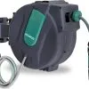 VONROC GARDEN VONROC Automatische Slanghaspel – Incl. 25m Tuinslang, Aansluitslang, Spuitstuk, Koppelingen & Kraanaansluiting