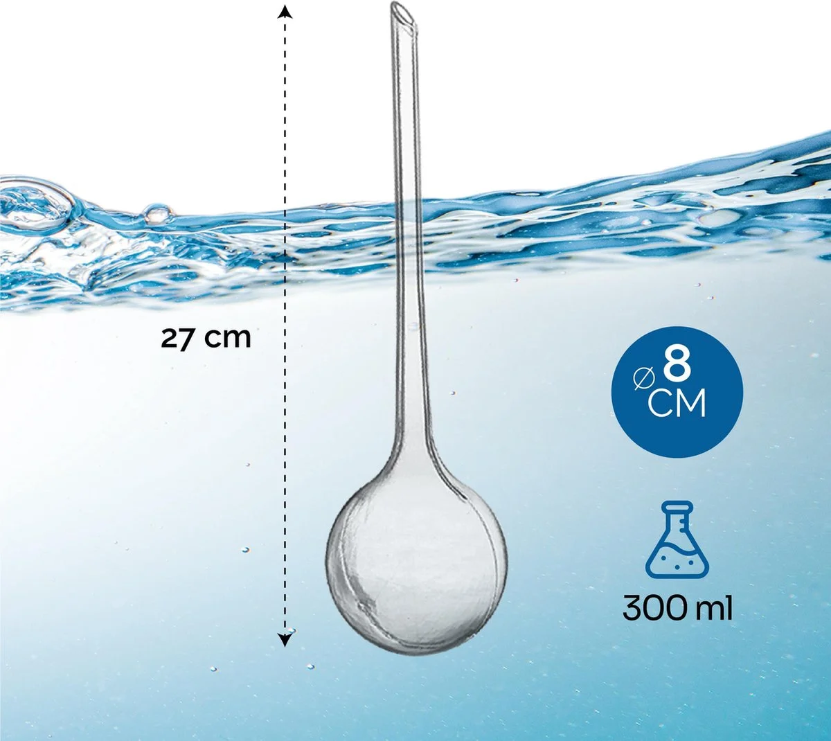 Ridem Waterdruppelaar Voor Planten - Irrigatiesysteem- Waterbol - Druppelsysteem - Watergeefsysteem Voor Kamerplanten - Plantenwatergever -6 Stuks - Transparant 2 Ridem Waterdruppelaar Voor Planten - Irrigatiesysteem- Waterbol - Druppelsysteem - Watergeefsysteem Voor Kamerplanten - Plantenwatergever -6 Stuks - Transparant - Afbeelding 2