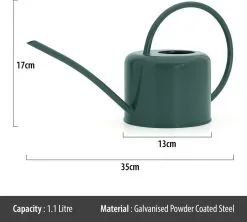 CKB LTD - Gieters - Gieter - Retro - Gietertje - Kleine Gieter Voor Binnen En Buiten - 1 Liter - Groen Plantengieter Tuingieter Bloemengieter Mini Klein Metaal Binnenplantjes Gietertjes Tuingieters Vintage Kamerplanten Buitengieter Binnenshuis -Bloem Garden Verkoop 1200x1079