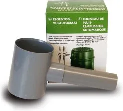 Merkloos Regenton-Vulautomaat HA - Grijs - Ø 70 - 80 Mm -Bloem Garden Verkoop 1200x1083 3
