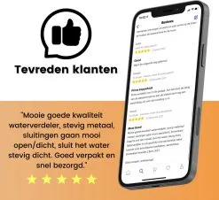 Horvitus® Horvitus Waterverdeler 2 Weg - Y Stuk Kraan Splitter - Voor Europese Kranen - Messing -Bloem Garden Verkoop 1200x1097 13