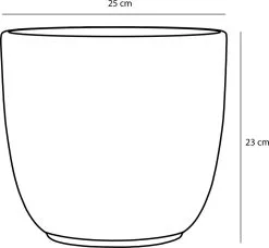 Mica Decorations Tusca Bloempot - H23 X Ø25 Cm - Goud -Bloem Garden Verkoop 1200x1108