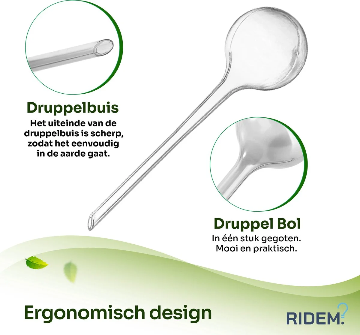 Ridem Waterdruppelaar Voor Planten - Irrigatiesysteem- Waterbol - Druppelsysteem - Watergeefsysteem Voor Kamerplanten - Plantenwatergever -6 Stuks - Transparant 4 Ridem Waterdruppelaar Voor Planten - Irrigatiesysteem- Waterbol - Druppelsysteem - Watergeefsysteem Voor Kamerplanten - Plantenwatergever -6 Stuks - Transparant - Afbeelding 4