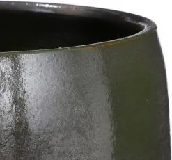 Mica Decorations Lester Bloempot - H22 X Ø24 Cm - Terracotta - Groen -Bloem Garden Verkoop 1200x1117 2