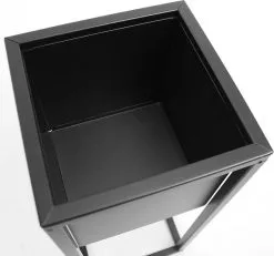 Home&Styling Bloempot - Metaal - Bloemen - Plantenpot - Voor Binnen - Zwart - 70 Cm -Bloem Garden Verkoop 1200x1120