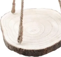 Merkloos Plantenhanger Boomstam Schijf | 30-35cm | Handgemaakt | Planten-houder / Hang-plant | Planten Accessoires | Decoratie Houten Hang Plank | -Bloem Garden Verkoop 1200x1132 2