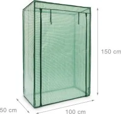 Relaxdays Kweekkas Tomaten - Folie Tuinkas - Tomatenhuis - Foliekas - Broeikas Kunststof - PE 18 Relaxdays Kweekkas Tomaten - Folie Tuinkas - Tomatenhuis - Foliekas - Broeikas Kunststof - PE -Bloem Garden Verkoop 1200x1133 1