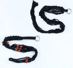 Mycramé 4 Stuks Zwarte Macrame Plantenhangers - Boho Handgeweven Katoen Hangpot Voor Binnen/Buiten - Hangende Bloempot Met Kralen - Macramé Touw/Koord Hangplant Houder - Bohemian Wandhanger Decoratie - Plant Hanger - Verticale Tuin Bloempothouder Planthanger 12 Mycramé 4 Stuks Zwarte Macrame Plantenhangers - Boho Handgeweven Katoen Hangpot Voor Binnen/Buiten - Hangende Bloempot Met Kralen - Macramé Touw/Koord Hangplant Houder - Bohemian Wandhanger Decoratie - Plant Hanger - Verticale Tuin Bloempothouder Planthanger -Bloem Garden Verkoop 1200x1134