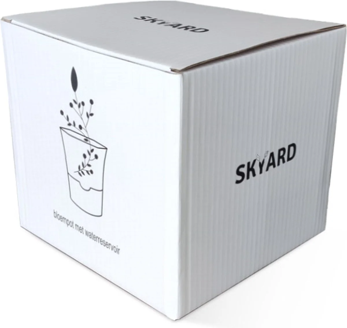 SKYARD® 3 Stuks Zelfwaterende Bloempot Maat M – Milieuvriendelijk Watergeefsysteem Kamerplanten – Zelfwatergevende Pot – Bloempot Met Waterreservoir – Selfwatering Pot – Wit 6 SKYARD® 3 Stuks Zelfwaterende Bloempot Maat M – Milieuvriendelijk Watergeefsysteem Kamerplanten – Zelfwatergevende Pot – Bloempot Met Waterreservoir – Selfwatering Pot – Wit - Afbeelding 6