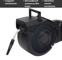 Buxibo - Wandslangenbox 20 Meter + 2 Meter - Tuinslang Met Haspel - 9 Sproei Standen - Slangenhouder 180° Draaibaar - Tuinslanghaspel Zwart+ Gratis Sproeier - Zwart 31 Buxibo - Wandslangenbox 20 Meter + 2 Meter - Tuinslang Met Haspel - 9 Sproei Standen - Slangenhouder 180° Draaibaar - Tuinslanghaspel Zwart+ Gratis Sproeier - Zwart -Bloem Garden Verkoop 1200x1161 1