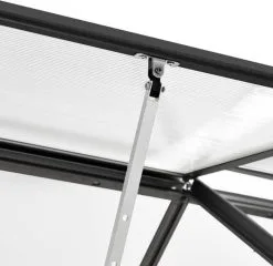 VidaXL Broeikas 3,61 M² Aluminium Antraciet -Bloem Garden Verkoop 1200x1164